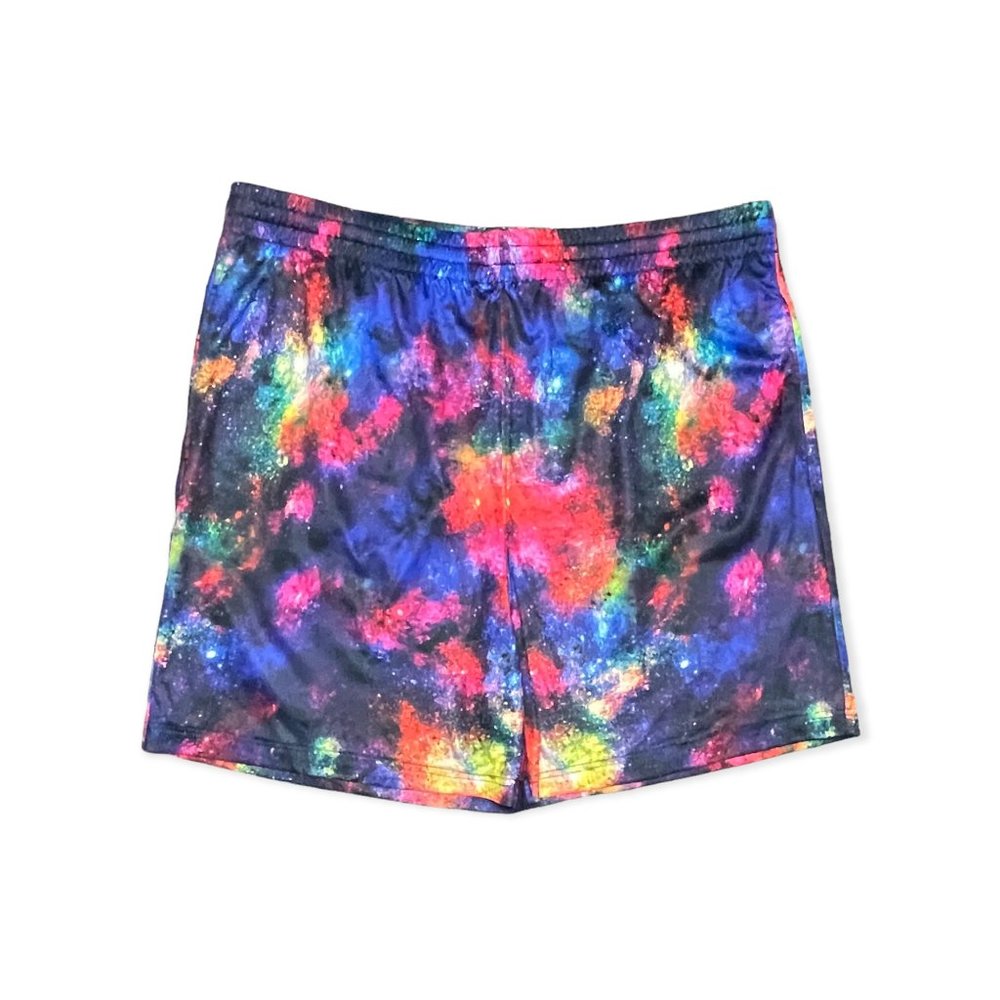 Boy's Land's End Shorts - Youth XXL - Galaxy Pattern